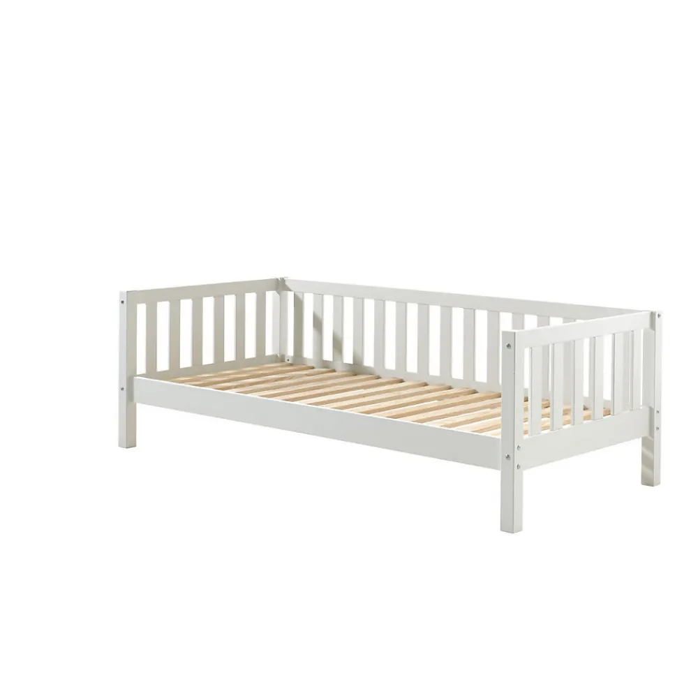 Lit banquette 90x200 sommier et tiroir de lit inclus Vipack Fritz - Blanc>Petits-Meubles Clearance