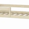 Lit bas Nordi 140x70 - Montessori bois naturel, lit enfant avec barreaux>Kobi Online