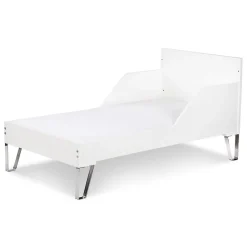 Monmobilierdesign Lit Bébé évolutif Convertible En Lit Enfant 140x70 Blanc* Lit Coffre