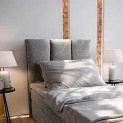 Lit Boxspring MERIL 80 80X200 CM SAWANA 14, Noir, Lit avec matelas et rangement><noscript><img width=