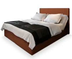 Lit Boxspring MILARA 140X200 CM TILIA 52, Cuivre, Lit avec matelas et rangement>Masseno Outlet