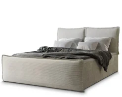 Lit Boxspring MONTA 180X200 CM LINCOLN 03, Crème, Lit avec matelas et rangement>Masseno Sale