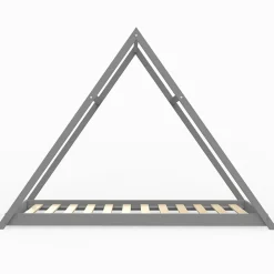 Lit cabane APACHE 90x190 + 1 sommier / Gris>Weber Industries Sale