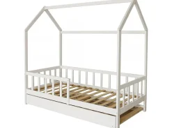 Lit cabane enfant avec tiroir "Paloma" 90 x 190 cm Blanc>Habitat Et Jardin Outlet