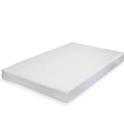 Lit cabane Hesel avec matelas à mousse froid 90 x 200 cm blanc en.casa><noscript><img width=
