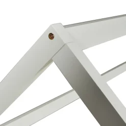 Lit cabane Kiwi 90x190 avec sommier et matelas /Blanc><noscript><img width=