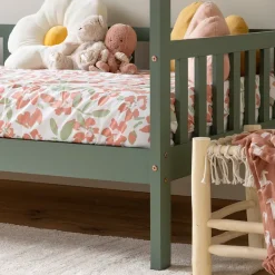 Happy Garden Lit cabane pour enfant 190x90cm vert MARCEAU -*Enfant Lit Enfant