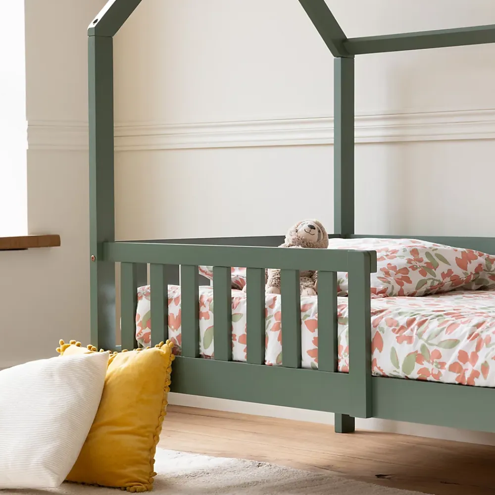 Happy Garden Lit cabane pour enfant 190x90cm vert MARCEAU -*Enfant Lit Enfant