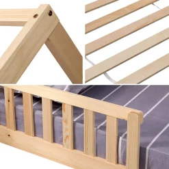 Happy Garden Lit cabane pour enfant 190x90cm en bois MARCEAU -*Enfant Lit Enfant