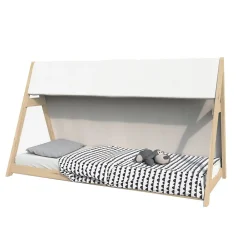 Lit cabane TIPI 70x140 + 1 toile + 1 sommier / Naturel>Weber Industries Hot