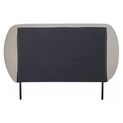 [En.Casa] Lit capitonné Porvoo 90 x 200 cm beige en.casa* Lit Simple