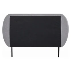 Lit capitonné Porvoo 90 x 200 cm gris en.casa><noscript><img width=