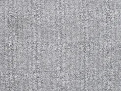 Vente-unique Lit coffre 160 x 200 cm - Tissu - Gris clair + Matelas - MIRSIO* Ensemble Sommier Et Matelas