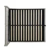 Gutent Lit coffre 160 x 200 cm,lit hydraulique,Lit rembourré, avec espace de rangement, tête de lit réglable,PU,gris* Lit Coffre