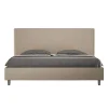 Lit coffre capitonné simili cuir gris tourterelle Focus 200x200>Ityhome Discount