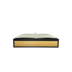 Concept Usine Lit coffre industriel 140 x 190 cm - JERSEY* Lit Coffre