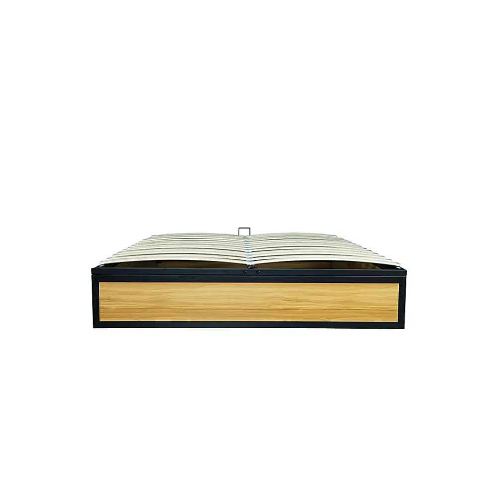 Concept Usine Lit coffre industriel 140 x 190 cm - JERSEY* Lit Coffre