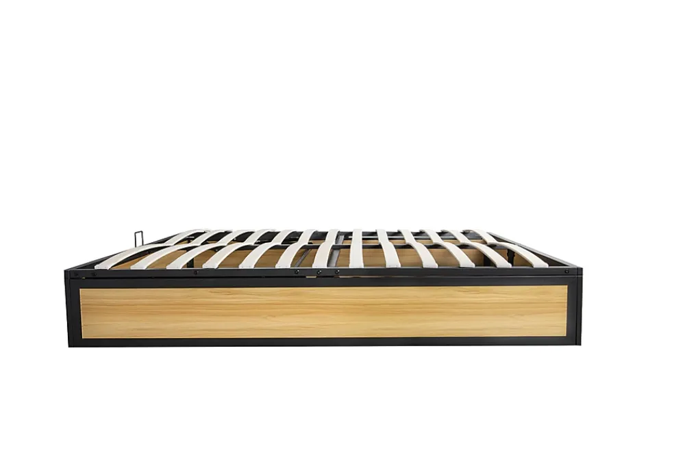 Concept Usine Lit coffre industriel 140 x 190 cm - JERSEY* Lit Coffre