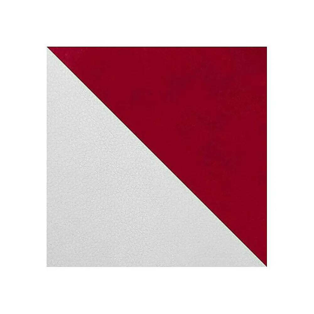 Lit continental Baltimore 164, Unique, Rouge, Faux cuir, Disponible>Mobilier1