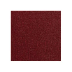 Mobilier1 Lit continental Baltimore 154, Double, Rouge, Tissu, Disponible* Ensemble Sommier Et Matelas