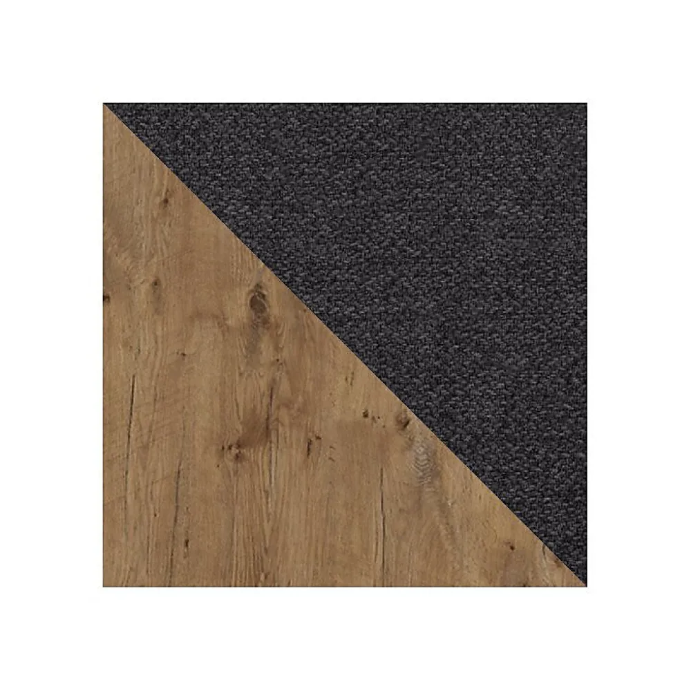 Lit continental Baltimore 191, Double, Noir, Tissu, Disponible>Mobilier1 Best