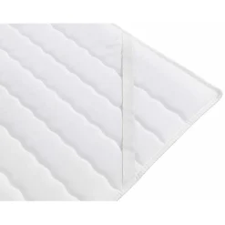 Lit continental Baltimore 191, Double, Noir, Tissu, Disponible><noscript><img width=