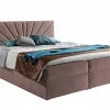 Lit continental Baltimore 146, Double, Rose, Tissu, Disponible>Mobilier1 Clearance