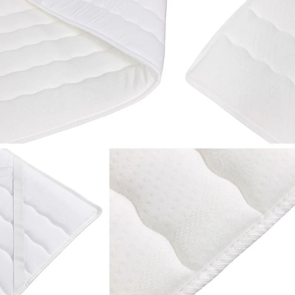 Lit continental Baltimore 126, Double, Rose, Tissu, Disponible>Mobilier1 Discount