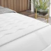 Mobilier1 Lit continental Baltimore 144, Unique, Noir, Tissu, Disponible* Ensemble Sommier Et Matelas