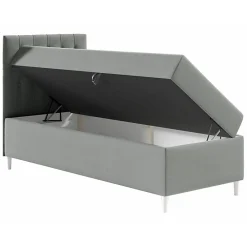 Mobilier1 Lit continental Baltimore 171, Unique, Pourpre, Faux cuir, Disponible* Ensemble Sommier Et Matelas