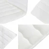 Mobilier1 Lit continental Baltimore 185, Double, Marron, Tissu, Disponible* Ensemble Sommier Et Matelas