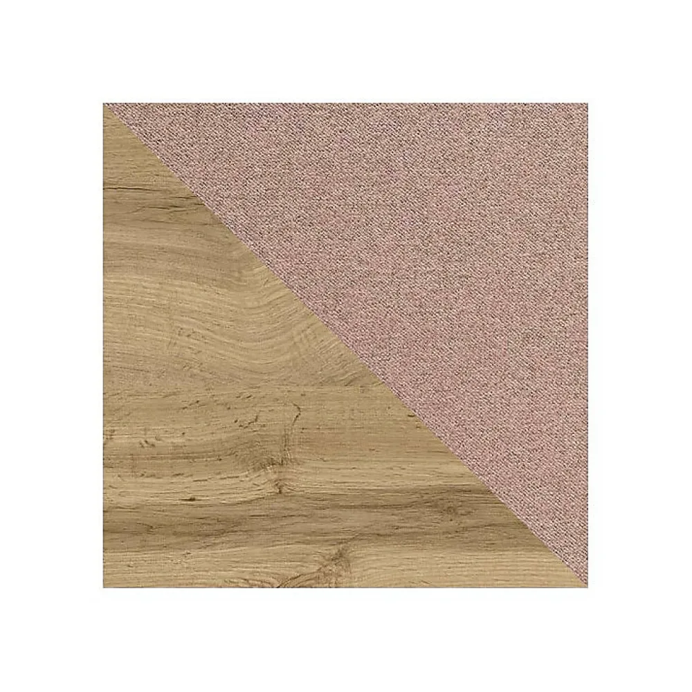 Lit continental Baltimore 182, Unique, Rose, Tissu, Disponible>Mobilier1 Online