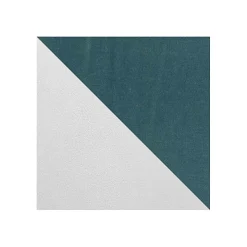 Mobilier1 Lit continental Baltimore 165, Unique, Turquoise, Faux cuir* Ensemble Sommier Et Matelas