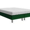 Lit continental Logan 101, Double, Vert, Tissu, Disponible>Mobilier1 Online