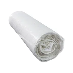 Lit continental Memphis 103, Double, Gris, Tissu, Disponible><noscript><img width=