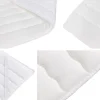 Mobilier1 Lit continental Pomona 114, Double, Brun clair, Tissu, Disponible* Ensemble Sommier Et Matelas