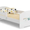 Kobi Lit d'enfant LUK avec balustrade 160x80 Avion*Enfant Lit Enfant
