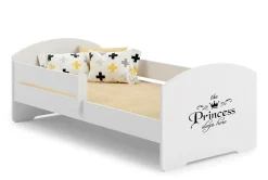Kobi Lit d'enfant LUK avec balustrade 140x70 Princesse*Enfant Lit Enfant