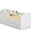 Lit d'enfant LUK avec tiroir et tringle 180x80>Kobi Sale