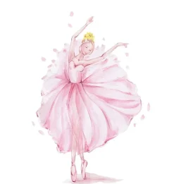Kobi Lit d'enfant LUK avec tiroir et tringle 160x80 Princesse en couronne* Lit Avec Rangement