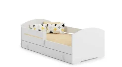 Kobi Lit d'enfant LUK avec tiroir et barreaux 160x80* Lit Avec Rangement