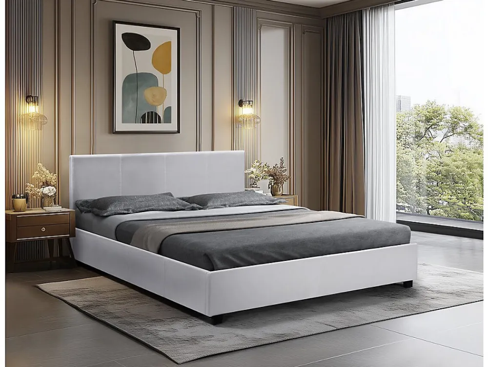Lit double avec coffre "Carla">Habitat Et Jardin Online