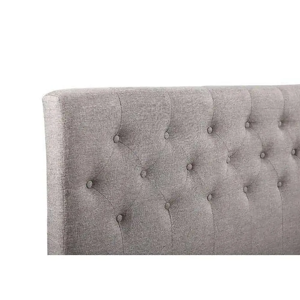 Habitat Et Jardin Lit double "Emmy" - 140 x 190 cm - Taupe* Lit Coffre