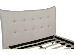 Palozi Home Lit double en tissu capitonné " Aspen" 160 x 200 cm Beige* Lit Coffre