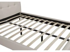 Palozi Home Lit double en tissu capitonné " Aspen" 160 x 200 cm Beige* Lit Coffre