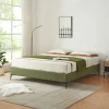 Lit double Lilla 160 x 200 cm vert en.casa>[En.Casa] New