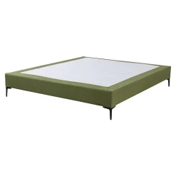 Lit double Lilla 160 x 200 cm vert en.casa><noscript><img width=