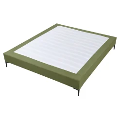 Lit double Lilla 160 x 200 cm vert en.casa><noscript><img width=