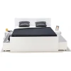 Lit double ZENIA 160x200 + 2 chevets + 2 tiroirs / Blanc>Weber Industries Online