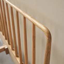 Lit en bois massif 160 cm avec sommier><noscript><img width=
